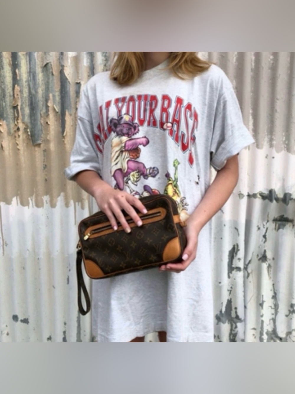 Vintage Louis Vuitton Marley Dragonne Clutch